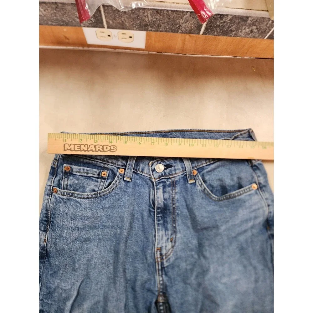 Levis 514 Straight Leg Jeans Men's 32x32 Medium Wash Blue Denim